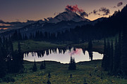 Rainier Color Photograph by Gene Garnace