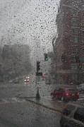 Rainy Days in Boston Photograph by Julie Lueders 