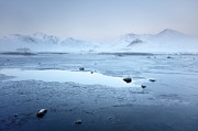 Rannoch Moor Winter Misty Mountain Photograph by Grant Glendinning