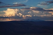 Rare June Storm Glow San Francisco Peaks Photograph by Ron Chilston
