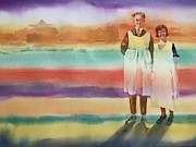 Real Men Wear Aprons Painting by Tara Moorman