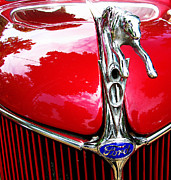 Red Ford Photograph by Alexa Szlavics