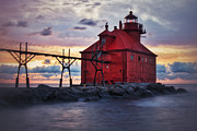 Red Light Sunrise in Door County Photograph by Duluth To Door County Photography