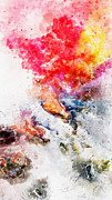 Red Passion Painting by AM FineArtPrints