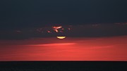 Red Sky in the Morning Photograph by M C Hood