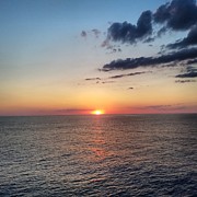 Red Sunset Over Ocean Photograph by Vic Ritchey Red Sunset Over Ocean Photograph by Vic Ritchey