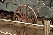 Red Wagon Wheel Photograph by Kirt Tisdale