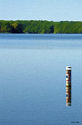Reflected Warning Painting by Jeffrey Kolker Reflected Warning Painting by Jeffrey Kolker