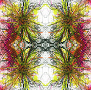 Reflections Of The Inner Light #1513 Mixed Media by Rainbow Artist Orlando L