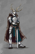 Reindeer Knight Digital Art by Brandy Woods Reindeer Knight Digital Art by Brandy Woods