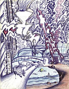 Relations Drawing by The Wonder Dawg
