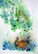 Rendezvous Painting by Zaira Dzhaubaeva