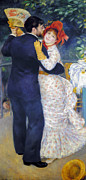 Dancing, 1883 Photograph by Pierre August Renoir