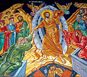 Resurrection to Heaven Painting by Munir Alawi