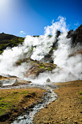 Reykjadalur geothermal area in Iceland Photograph by Matthias Hauser