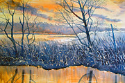 Rhapsody in Gold Painting by Glenn Marshall