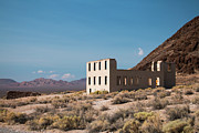Rhylolite School Nevada Photograph by Kristia Adams