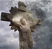 Riverside Cemetery Cross Photograph by Gia Marie Houck