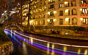 La Mansion del Rio Riverwalk Christmas Photograph by Michael Tidwell