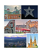 Roanoke VA Virginia - Collage Photograph by Dave Lynch