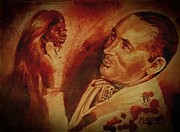 Robert Ripley gets a little head Painting by Ryan Almighty