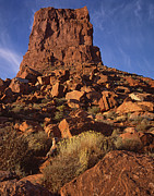 Rock Rubble Butte Photograph by Tom Daniel