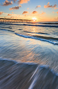 Rodanthe Pier Sunrise Photograph by Bryan Bzdula