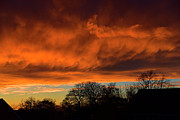 Fire in the sky that cannot harm Photograph by Brenda Kean