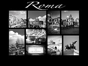 Roma Black and White Poster Photograph by Stefano Senise Roma Black and White Poster Photograph by Stefano Senise