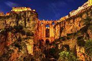 Ronda by night Photograph by Benny Marty Ronda by night Photograph by Benny Marty