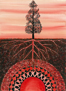 Root Chakra Painting by Catherine G McElroy