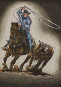 Roper Drawing by Laurie Tietjen