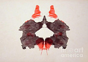 Rorschach Test Card No. 2 Photograph by Science Source