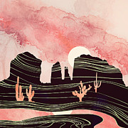 Rose Desert Digital Art by Spacefrog Designs