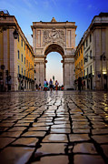 Rua Augusta Arch Lisbon Photograph by Carol Japp