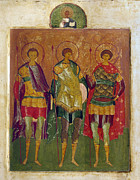Russian Icon: Saints Photograph by Granger Russian Icon: Saints Photograph by Granger