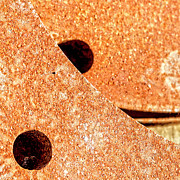 Rusty Circle Photograph by Tony Locke