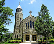 Sacred Heart Catholic Church in Riverton New Jersey Photograph by Linda Stern Sacred Heart Catholic Church in Riverton New Jersey Photograph by Linda Stern