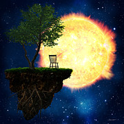 Safe Distance Digital Art by Cynthia Decker