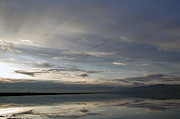 Salt Flat Reflections - Utah Photograph by DArcy Evans