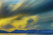 Salt Pyramids Stormy Sunsrise Photograph by Mark Rogers