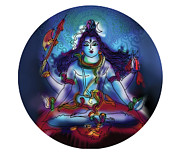Samadhi Shiva Painting by Guruji Aruneshvar Paris Art Curator Katrin Suter Samadhi Shiva Painting by Guruji Aruneshvar Paris Art Curator Katrin Suter