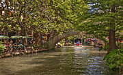 San Antonio Riverwalk Summer Scene Photograph by Steven Sparks