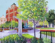 San Jacinto Plaza Pastel by Candy Mayer