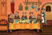 San Pascuals Table 2 Painting by Victoria De Almeida