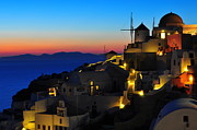 Santorini Sunset Photograph by Ian Stotesbury