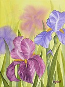 Sara's Garden Painting by Mishel Vanderten