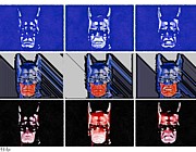 ScareBat Painting by HELGE Art Gallery ScareBat Painting by HELGE Art Gallery