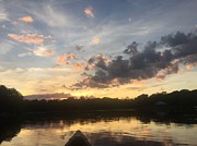 Scattered Sunset Clouds Photograph by Jason Nicholas