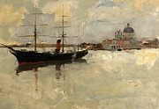 Scene in Venice Painting by Frank Duveneck Scene in Venice Painting by Frank Duveneck